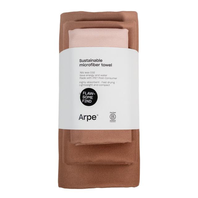 Arpe Circular Pack Calm of 3: Single-Sided Microfiber Towels