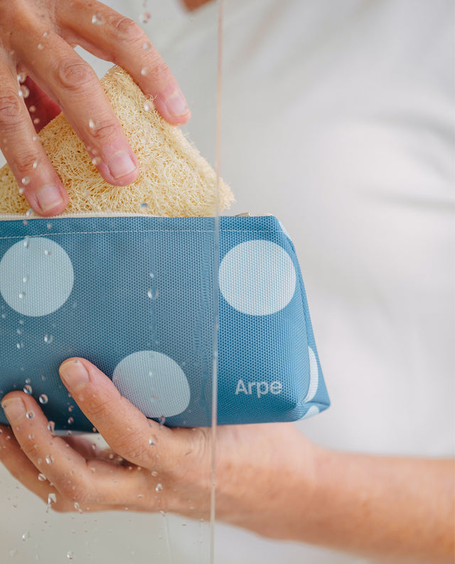 Neceser XS Resistente al Agua Steel Blue