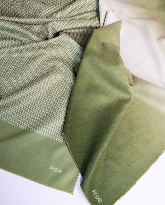 Essential Towel Set: Calm&Basic Green