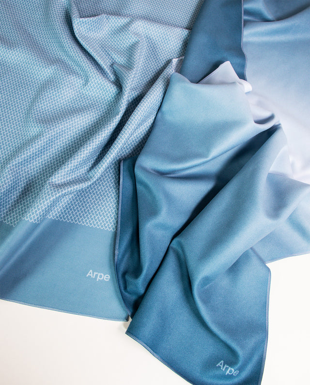 Essential Towel Set: Calm&Basic Blue