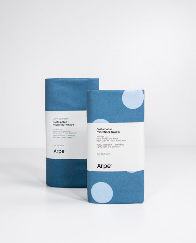 Pack de Tovalloles Essential: Dots&Calm Blue