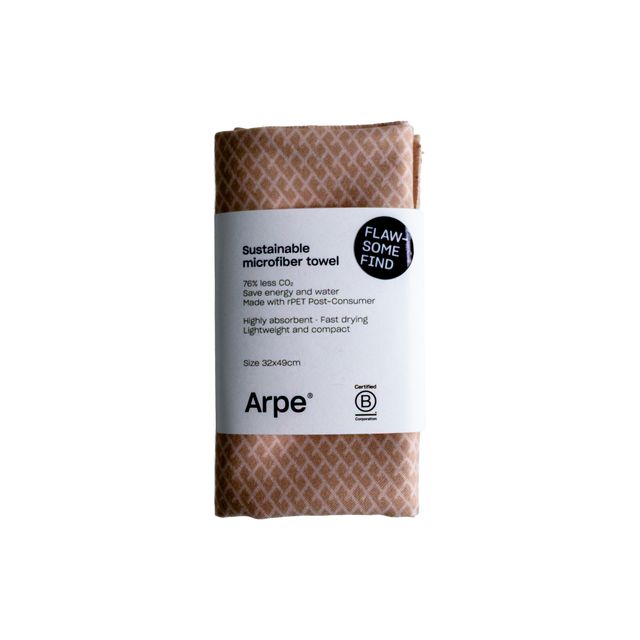 Arpe Circular Sand Cream Basic Collection: Microfiber Towels