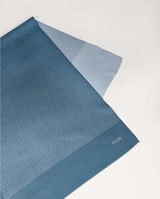 Arpe Circular Steel Blue Basic Collection: Microfiber Towels
