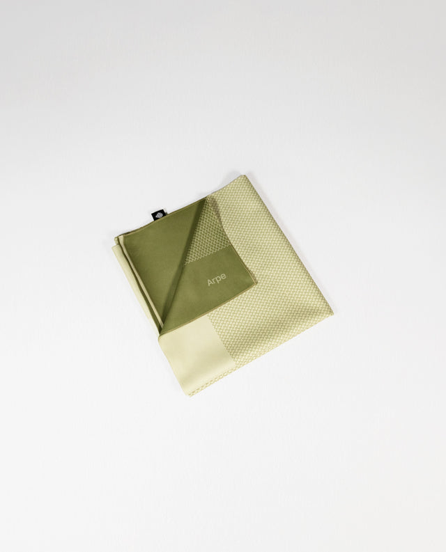 Arpe Circular Olive Green Basic Collection: Microfiber Towels
