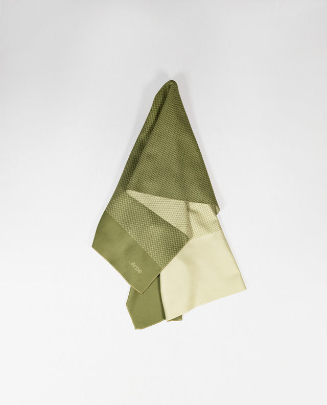 Arpe Circular Olive Green Basic Collection: Microfiber Towels