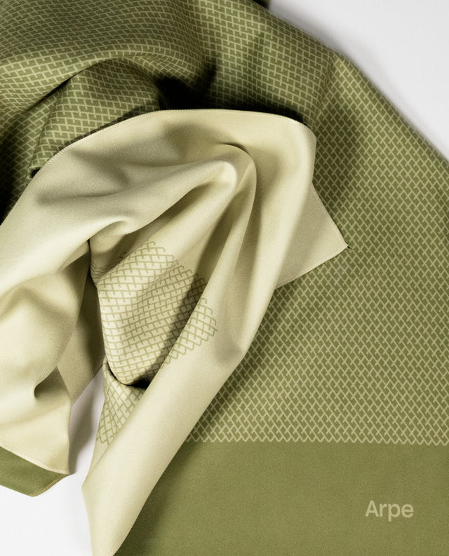 Arpe Circular Olive Green Basic Collection: Microfiber Towels