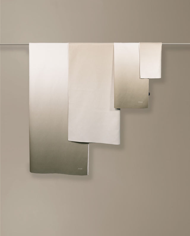 Arpe Circular Sand Cream Calm Collection: Microfiber Towels