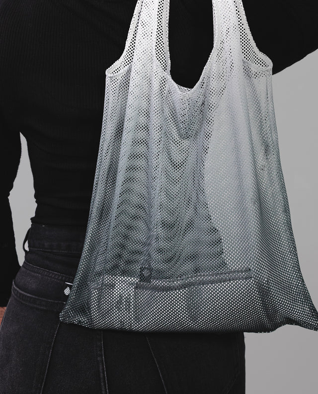 Mesh Bag Charcoal Gray
