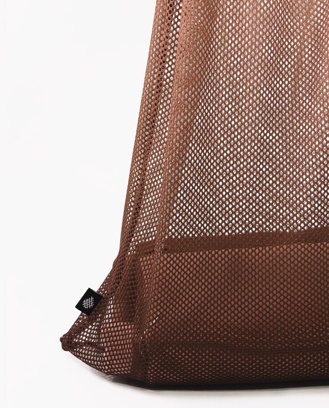 Mesh Bag Chestnut Brown