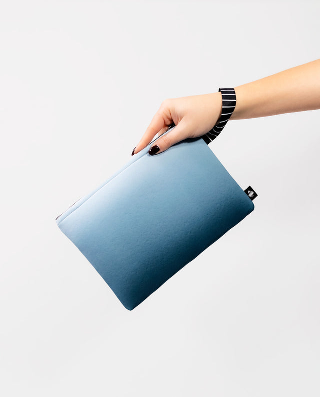 Pouch Large Steel Blue