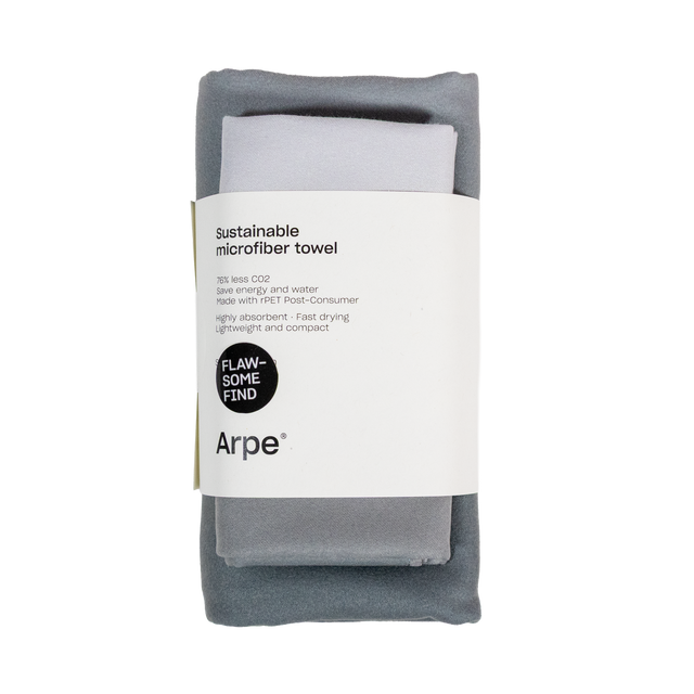 Arpe Circular Pack Calm of 2: Single-Sided Microfiber Towels
