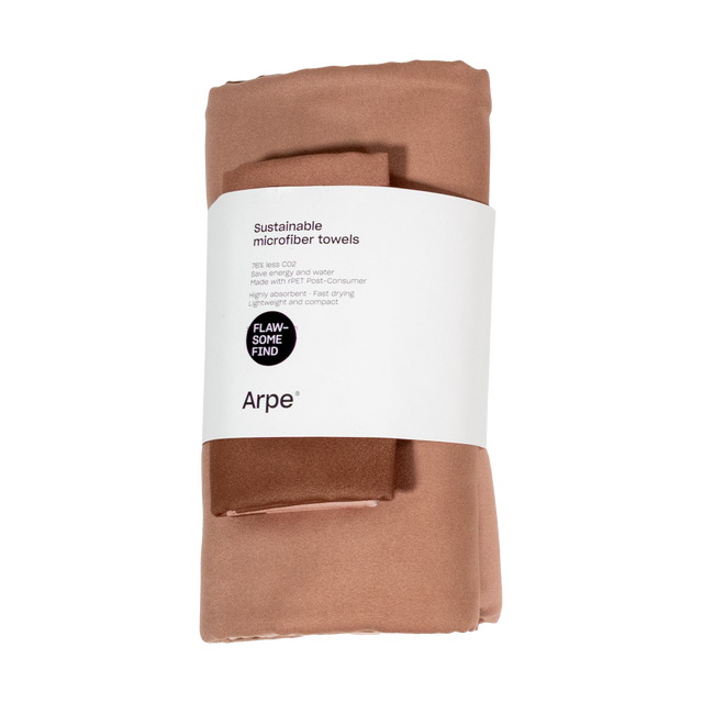 Arpe Circular Pack Calm of 2: Single-Sided Microfiber Towels