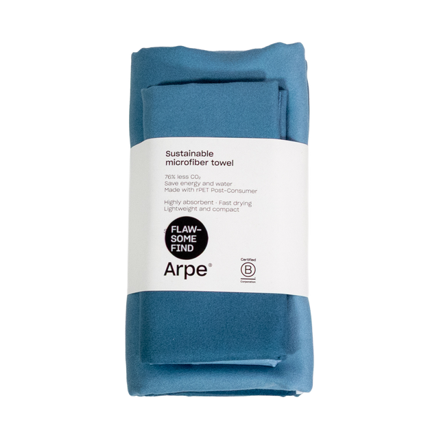 Arpe Circular Pack Calm of 2: Single-Sided Microfiber Towels