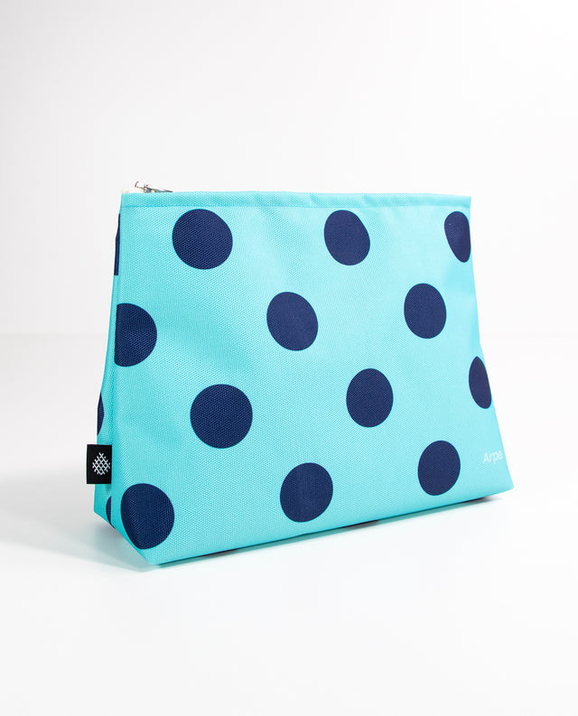 Water Resistant L Pouch Ocean Blue