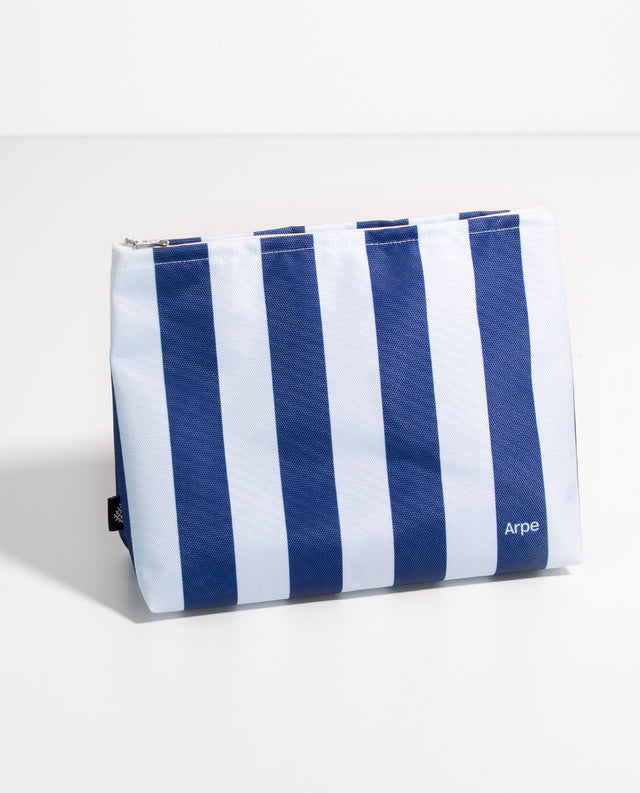 Necesser L Resistent a l'Aigua Deep Blue Stripes