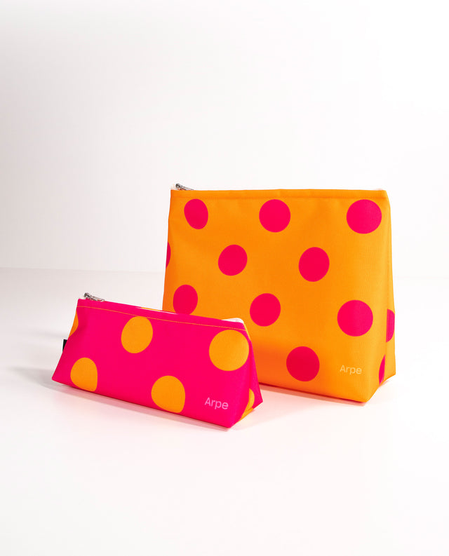 Water Resistant L Pouch Warm Sunset