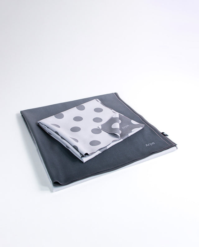 Pack de Tovalloles Essential: Dots&Calm Gray