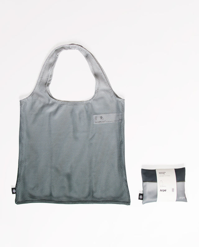 Mesh Bag Charcoal Gray