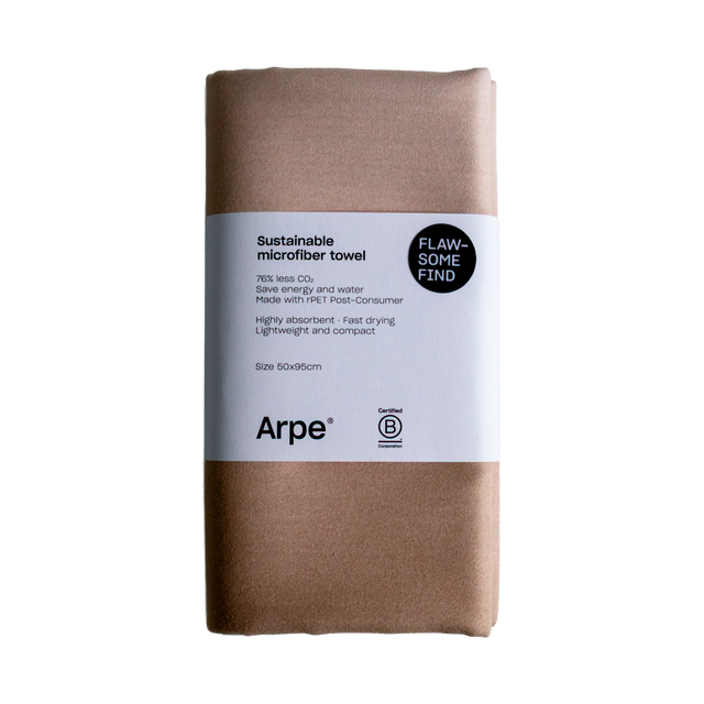 Arpe Circular Sand Cream Calm Collection: Microfiber Towels