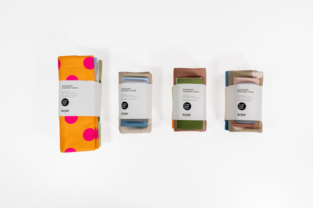 Arpe Circular Mystery Pack: Double-Sided Microfiber Towels