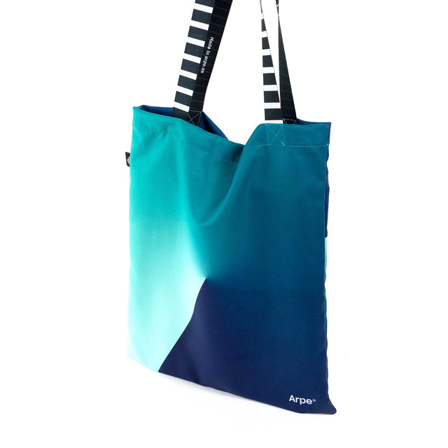 Multipurpose and sustainable tote bag - Bolso tote multiusos y sostenible – Small Horizon Intense Blue