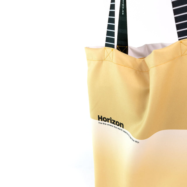 Bolsa tote bag mujer sostenible tamaño pequeño - Sustainable women's tote bag small size – Small Horizon soft Gold