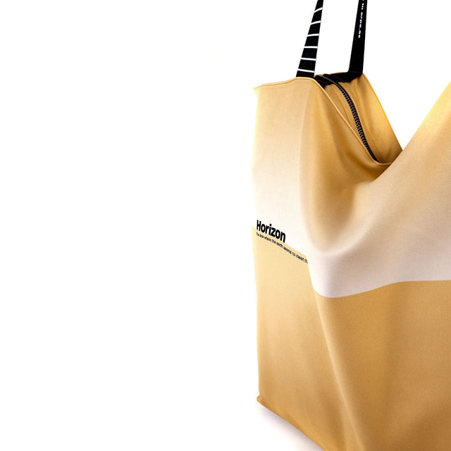 Bolsa tote bag mujer versátil sostenible - Sustainable versatile women's tote bag – Horizon Soft Gold
