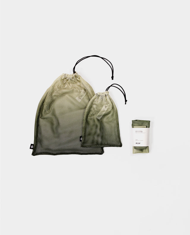 Zero Waste Bags Olive Green